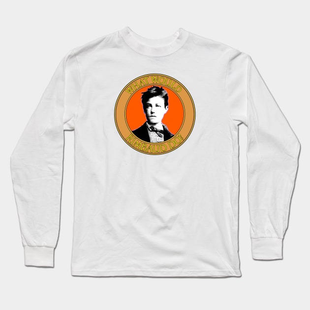 Rimbaud Long Sleeve T-Shirt by Retro-Matic